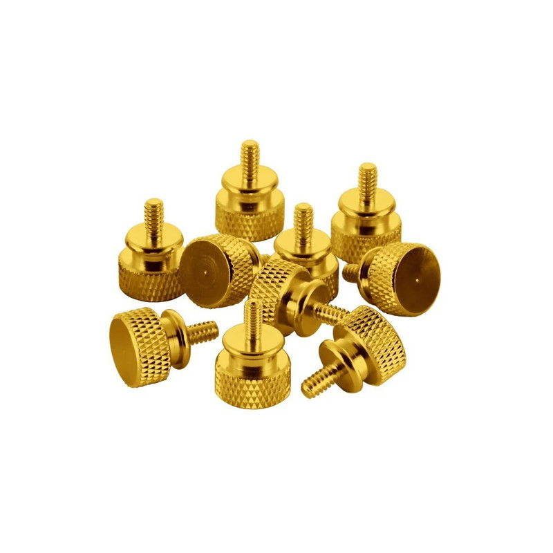 CableMod Anodized Aluminum Thumbscrews 10 Pack- Gold - أكسسوارات